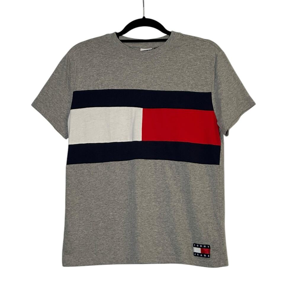 Tommy Jeans short sleeves color block tee size Small